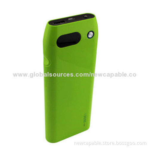 15,000mAh Power Bank, 5V DC/1-2A Input, Sized 162.8*65*21mm